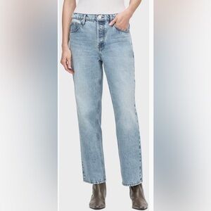 🌺NWT FRAME SLOUCHY STRAIGHT DENIM JEANS SIZE 34/18🌺